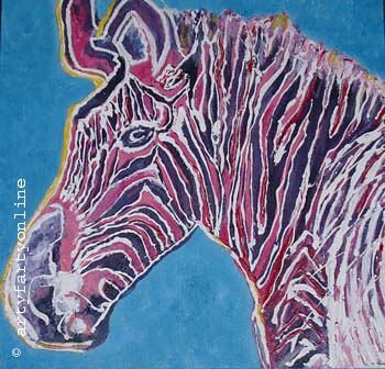 30 Zebra 2003 Painting